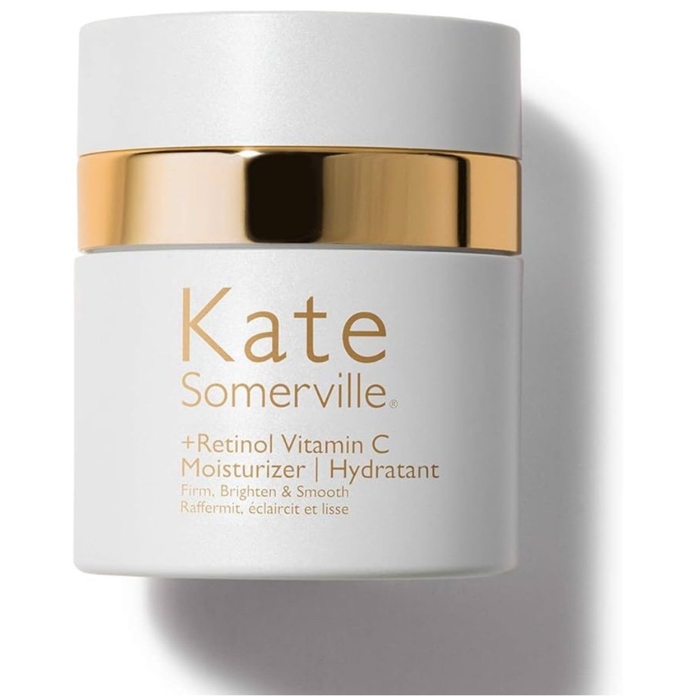 Kate Somerville Retinol Vitamin C Moisturizer - White and Gold